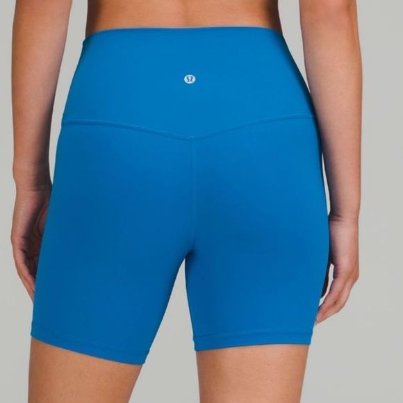lululemon athletica Pants - lululemon Align BIKE Short 6” POOLSIDE BLUE NWT Perfect  GORGEOUS!  HigH rise 2